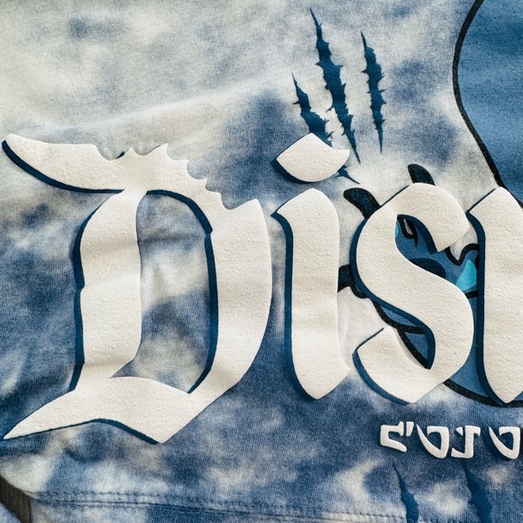 Unisex Disneyland Stitch 626 Experiment Blue Tie-Dye Spirit Jersey Size Small - Picture 7 of 10